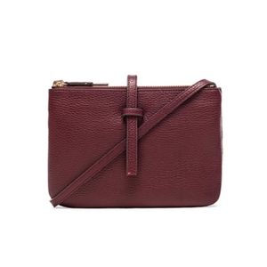 Annabel Ingall Jojo Crossbody bag in Eggplant